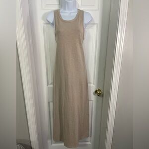 Z Supply Tan Tee Shirt Maxi Dress